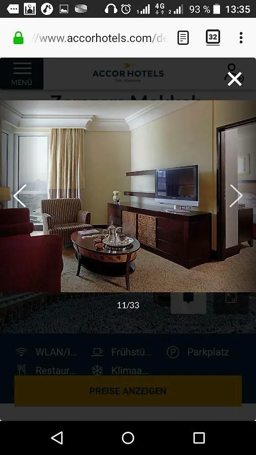 Abraj Zamzam Royal Suite Appartment/Haram-Kaaba View Mecca Apartment