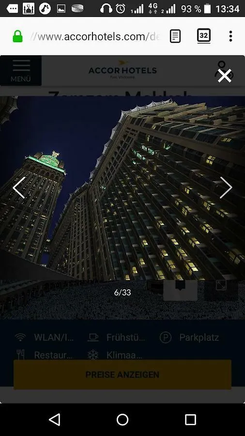 Abraj Zamzam Royal Suite Appartment/Haram-Kaaba View Mecca Saudi Arabia