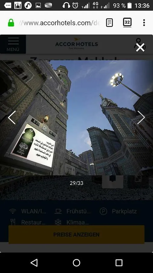 Abraj Zamzam Royal Suite Appartment/Haram-Kaaba View Mecca